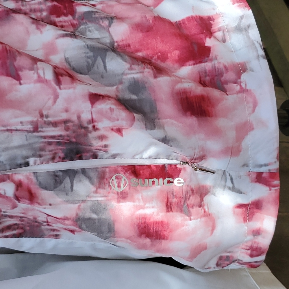 Sunice Big Sky Lightweight Jacket Splatter White M - image 3